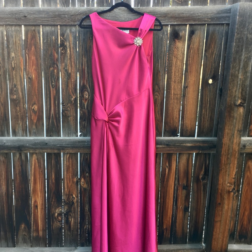 Magenta Evening Dress